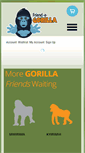 Mobile Screenshot of friendagorilla.org